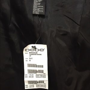 Low rise black lamb skin leather pants